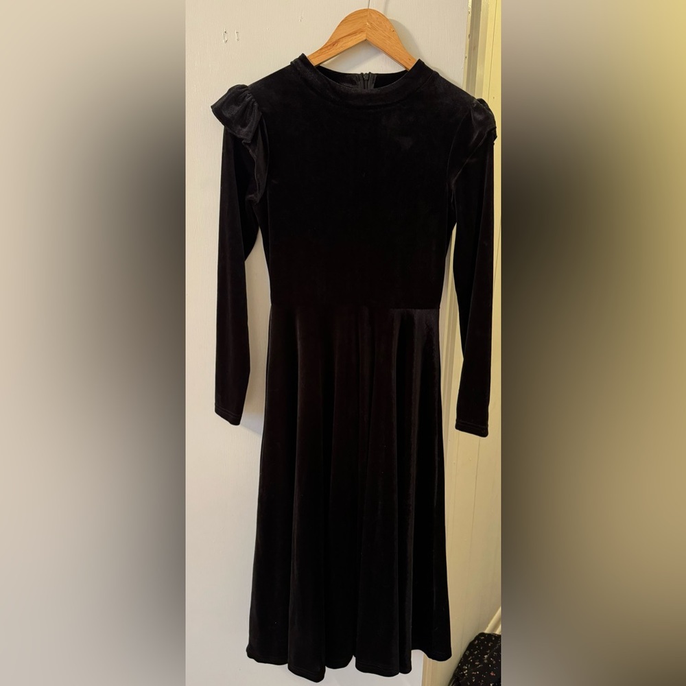 Ivy City Co La La Lady Dress in Black Sm